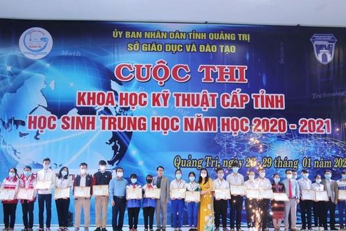 Quảng Trị: Nhiều đề tài khoa học của học sinh có tính thực tiễn cao