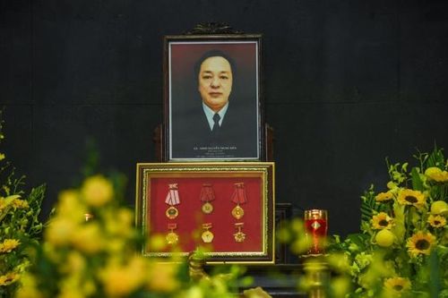Tang lễ NSND Trung Kiên