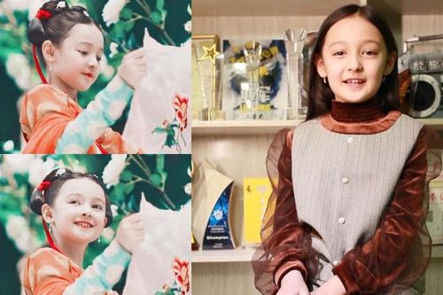 'Tiểu mỹ nhân Tân Cương' 10 tuổi gây bão mạng xã hội Trung Quốc