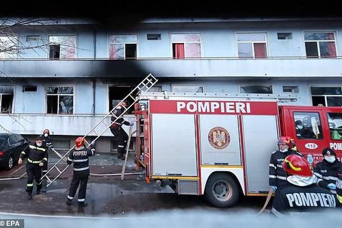 Romania: Cháy bệnh viện COVID-19, 5 bệnh nhân chết thảm