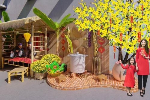 Mondelez Kinh Đô khoác áo mới cho chợ hoa 'Trên bến dưới thuyền' khuấy động không khí Tết