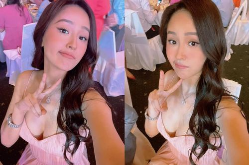 Mai Phương Thúy mặc trễ nải khi đi ăn cưới Phan Thành và Primmy Trương