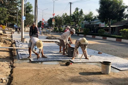 Krông Pa đẩy nhanh tiến độ hoàn thành chỉnh trang đô thị