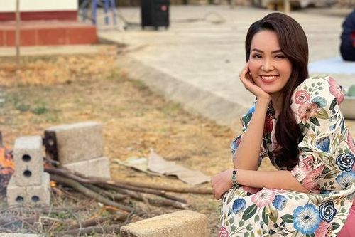 Á hậu Thụy Vân kể chuyện ghi hình cho VTV thời điểm dịch COVID-19 bùng phát