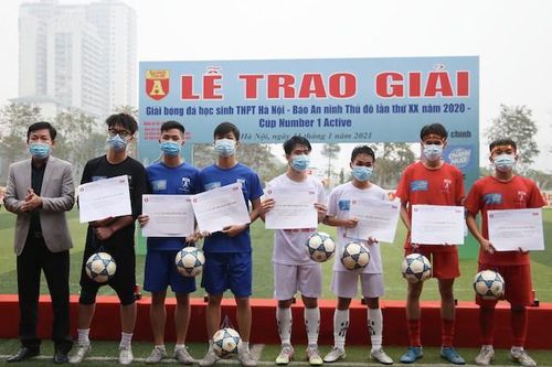 Các danh hiệu được trao ở mùa giải bóng đá học sinh 2020