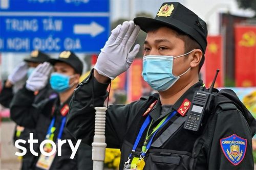 12 giờ làm việc của CSCĐ tại nơi diễn ra Đại hội Đảng