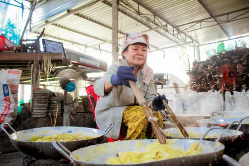 Làng nghề sản xuất mứt gừng Mỹ Chánh tất bật vào vụ tết
