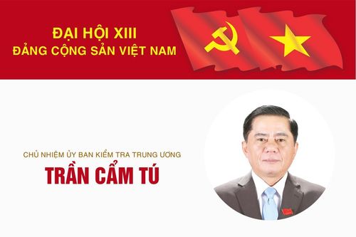 Infographic: Chủ nhiệm Ủy ban Kiểm tra Trung ương Trần Cẩm Tú