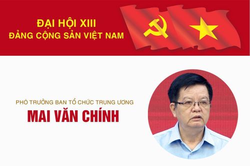 Infographic: Sự nghiệp Phó Trưởng Ban Tổ chức Trung ương Mai Văn Chính