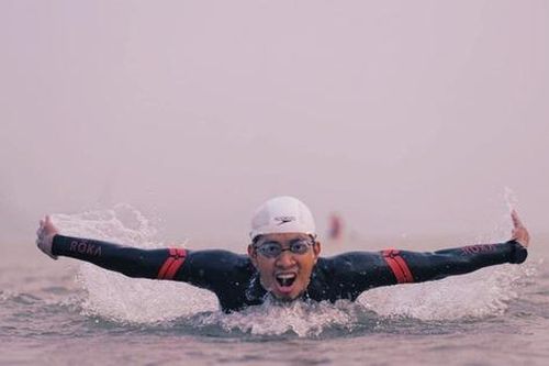 Bơi 200 km từ Hà Nội đến cửa biển Thái Bình