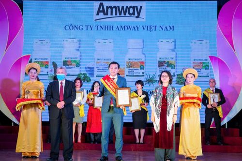 Amway Việt Nam lần thứ 8 nhận giải thưởng 'Sản phẩm vàng vì sức khỏe cộng đồng'