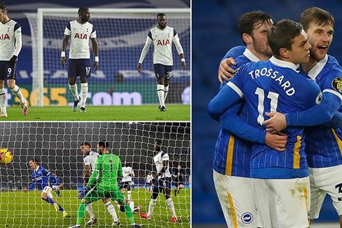 Brighton 1-0 Tottenham: Vắng Kane, Son tịt ngòi, Tottenham thua sốc