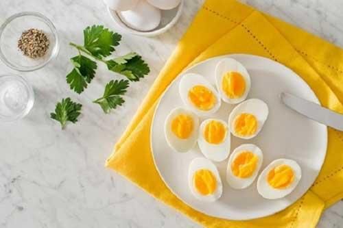 Giảm 7kg trong 1 tuần với thực đơn từ trứng gà luộc