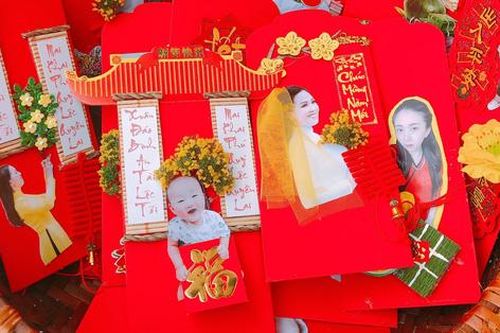 'Cháy hàng' lì xì 3D in hình 'chính chủ' giá 500 ngàn đồng/3 chiếc