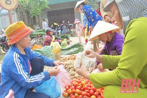 Chợ quê ngày tết