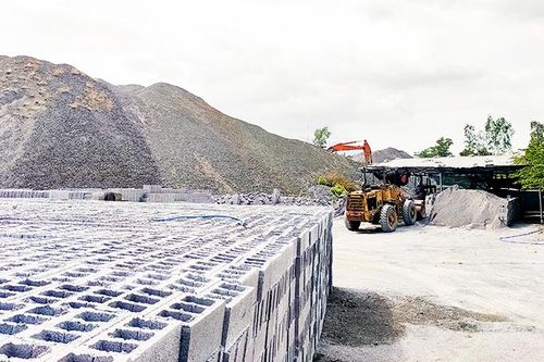 Gian nan phát triển vật liệu không nung