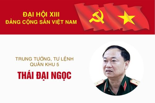 Infographic: Sự nghiệp Trung tướng, Tư lệnh Quân khu 5 Thái Đại Ngọc