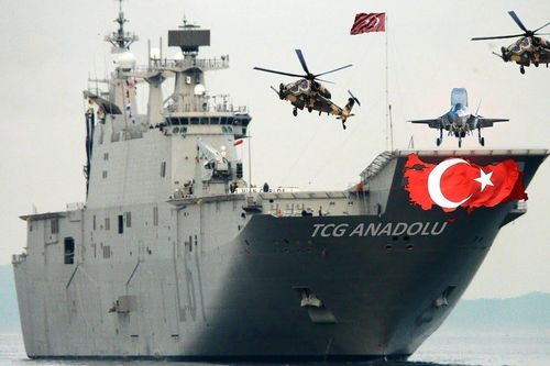Biên đội tàu sân bay Thổ Nhĩ Kỳ gây 'thách thức nghiêm trọng' đối với Nga