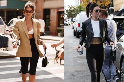 Quần legging trở thành mốt mới trong năm 2021