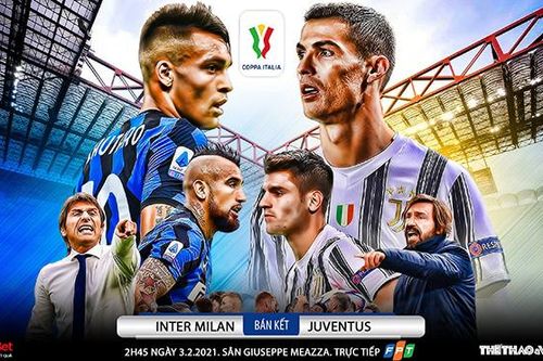 Soi kèo Inter Milan vs Juventus - Bán kết lượt đi Coppa Italia