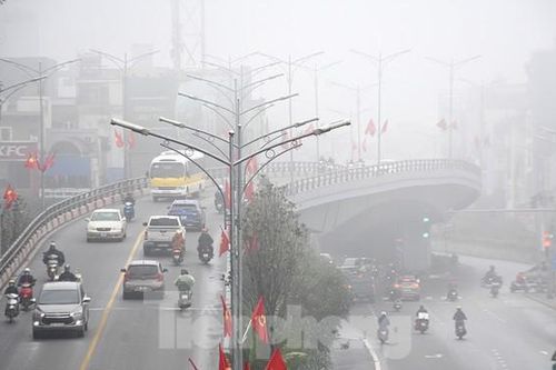 Miền Bắc lại chìm trong sương mù