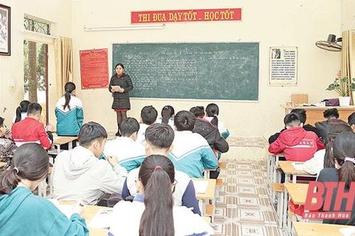 Ngành giáo dục Hoằng Hóa siết chặt kỷ cương, nâng cao chất lượng dạy và học