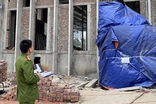 Khởi tố vụ sập vận thăng khiến 3 người tử vong tại Nghệ An