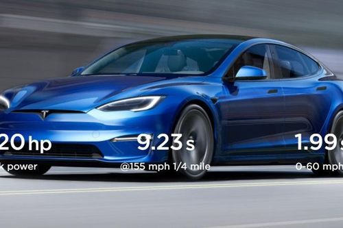 Tesla Model S Plaid: Siêu sedan 1020 mã lực, nhanh hơn Bugatti Chiron