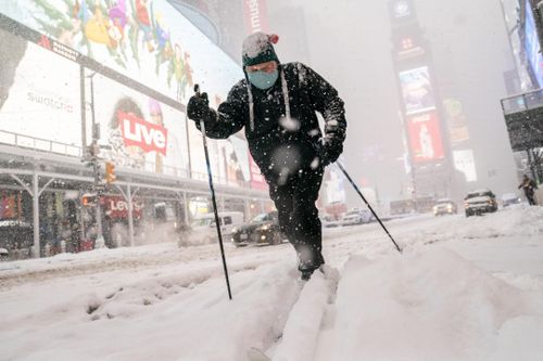 Bão tuyết bao phủ New York