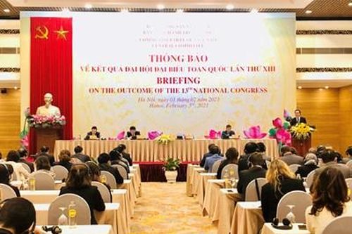 Việt Nam thông báo kết quả Đại hội Đảng lần thứ XIII cho Đoàn Ngoại giao và các tổ chức quốc tế