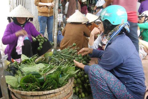 Chợ quê những ngày giáp Tết