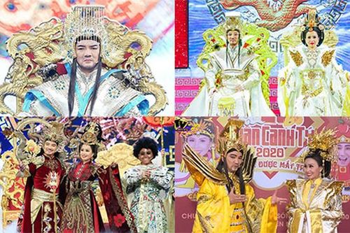Loạt trang phục ấn tượng của Đàm Vĩnh Hưng đóng Ngọc Hoàng
