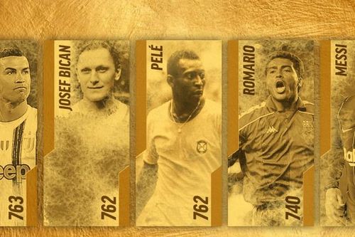 Ronaldo trở thành cầu thủ ghi nhiều bàn thắng nhất lịch sử bóng đá thế giới