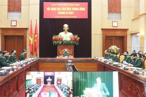 Ban Tuyên giáo Trung ương tổ chức Hội nghị báo cáo viên Trung ương tháng 1-2021