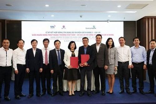 Vietcombank tài trợ tín dụng để Điện Gia Lai phát triển điện gió
