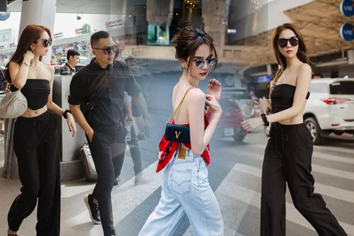 Sao Việt bao phen liều lĩnh quấn khăn làm áo, Ngọc Trinh từng gây 'náo loạn' sân bay
