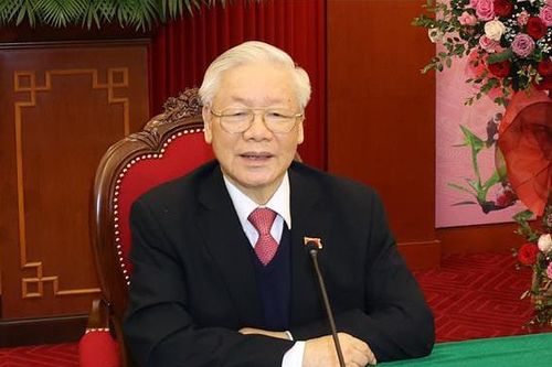 Tổng Bí thư, Chủ tịch nước Nguyễn Phú Trọng điện đàm với lãnh đạo Lào