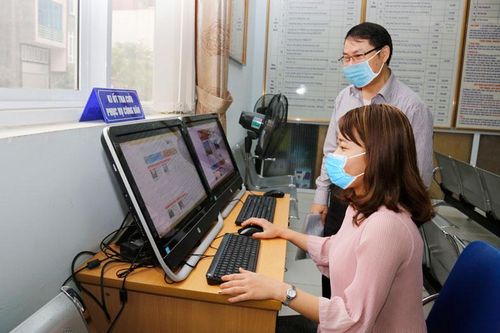 Các hoạt động của bộ phận ''một cửa'' Sở Tư pháp diễn ra bình thường