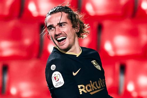 Granada 3-5 Barca: Griezmann rực sáng