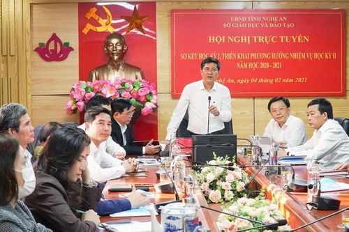 Nghệ An: Chuẩn bị phương án dạy học trực truyến và trên truyền hình