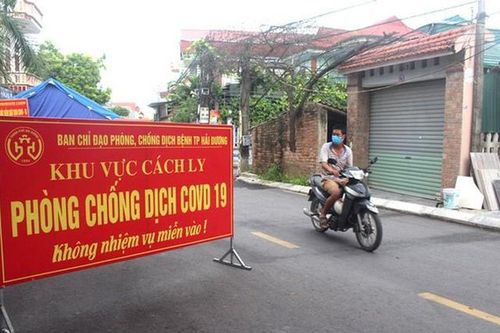 Hải Dương: Tiến hành cách ly cụm dân cư ở thị xã Kinh Môn