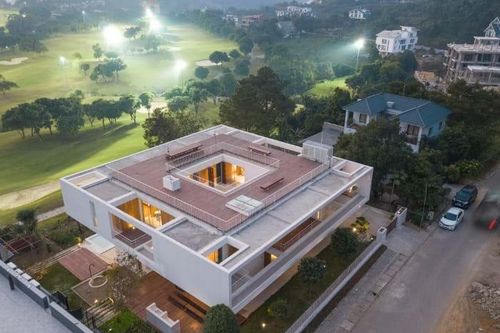 Ngôi biệt thự ở Tam Đảo đón chào bình minh tân niên