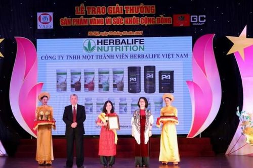 Herbalife Việt Nam lần thứ 6 được vinh danh 'Sản phẩm vàng vì sức khỏe cộng đồng'