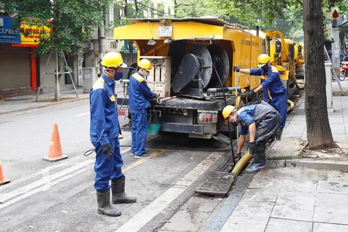 Ứng trực, sẵn sàng bảo đảm tiêu thoát nước Tết Nguyên đán