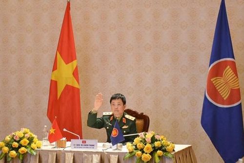 Hội nghị trực tuyến Nhóm làm việc Quan chức Quốc phòng cấp cao ASEAN Mở rộng