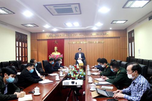 Xuất hiện ca mắc mới, Hà Giang họp khẩn ứng phó