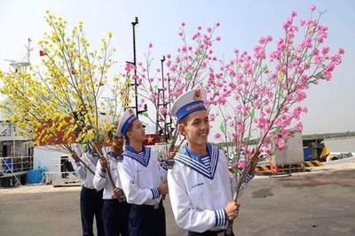 Tết sớm ở thềm lục địa phía Nam của Tổ quốc