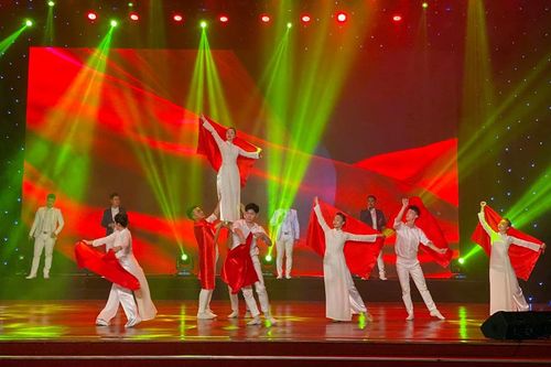 Biểu diễn livestream chào mừng Đại hội Đảng