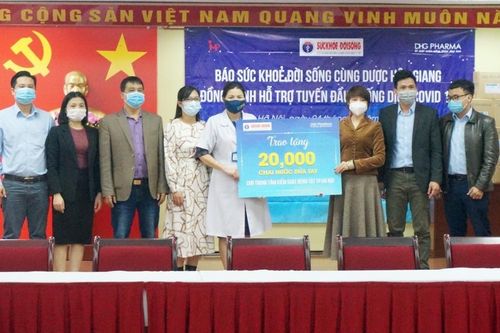 Báo Sức khỏe & Đời sống hỗ trợ CDC Hà Nội chống dịch
