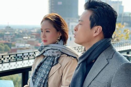 Hồng Diễm lầy lội ở hậu trường 'Hướng dương ngược nắng'